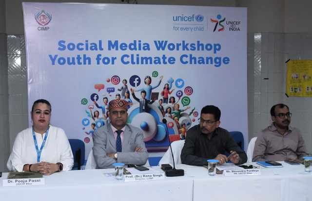 यूनिसेफ़ बिहार ने सी.आई.एम.पी के साथ जलवायु परिवर्तन पर सोशल मीडिया कार्यशाला का किया आयोजन