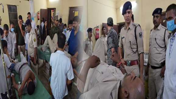 शराब तस्कर और पुलिस के मुठभेड़ में एक होमगार्ड का जवान घायल ,पुलिस मामले की छानबीन में जुटी